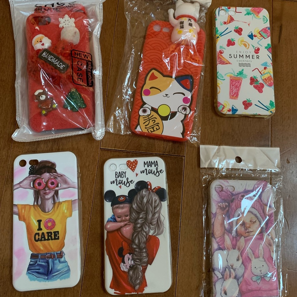 🆕New iPhone 7 cases👍🏻 bundle of 6